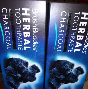 Herbal charcoal toothpaste